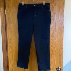 NWOT Gloria Vanderbilt women’s size 16w straight leg jeans